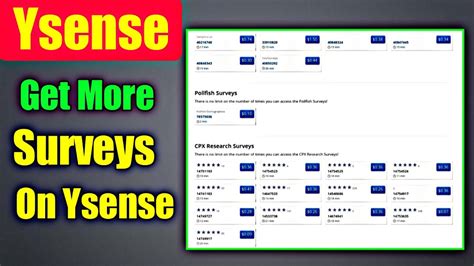 ysense|Surveys .